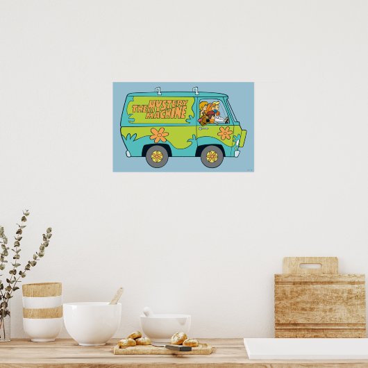 The Mystery Machine Right Side Poster (Küche)