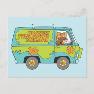 The Mystery Machine Right Side Postkarte