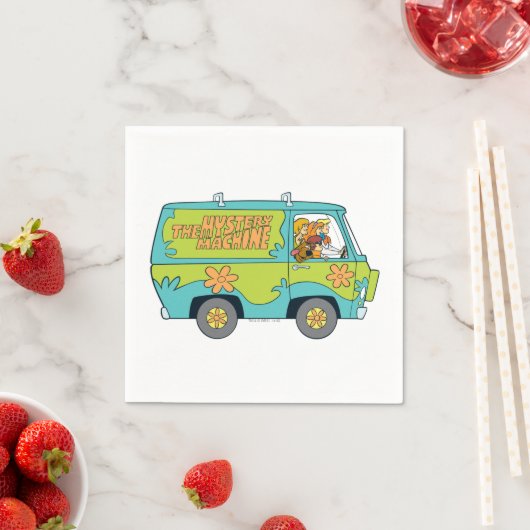 The Mystery Machine Right Side Serviette (Beispiel)