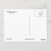 The Mystery of Laundry Postcard Postkarte (Rückseite)