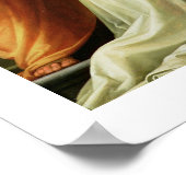 The Mystic Marriage of St. Catherine of Siena with Poster (Ecke)