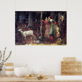 The Mystic Wood von John William Waterhouse Poster (Küche)