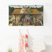 The Mystical Nativity By Sandro Botticelli Banner (Insitu)