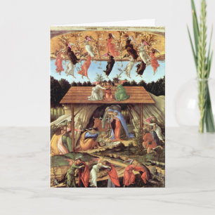 The Mystical Nativity Feiertagskarte