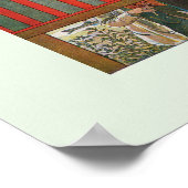 The Name Day by Carl Larsson Fine Art Poster (Ecke)