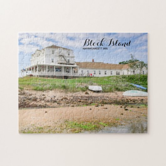The Narragansett Inn on Block Island, RI Puzzle (Horizontal)