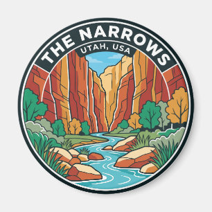 The Narrows, Zion-Nationalpark USA Magnet