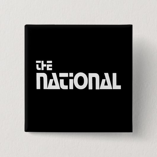 The National - 1980 Promo Grafik - White Button (Vorderseite)