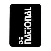 The National - 1980 Promo Grafik - White Magnet (Vertikal)