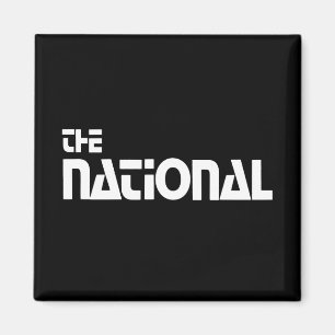 The National - 1980 Promo Grafik - White Magnet