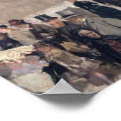 The National Gallery, London Poster (Ecke)