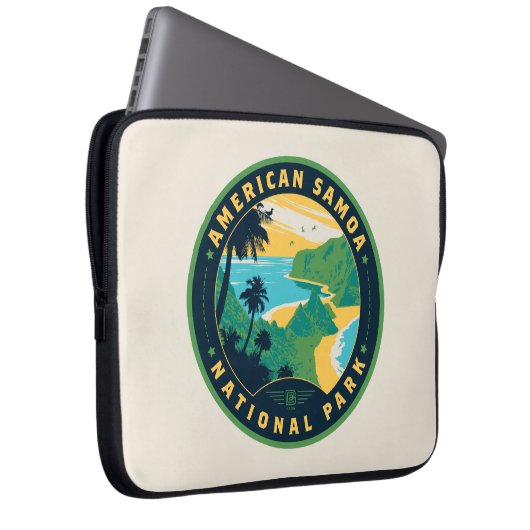 The National Park of American Samoa Laptopschutzhülle (Vorne Rechts)