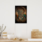 The Native American Dreamcatcher Art Print Poster (Küche)