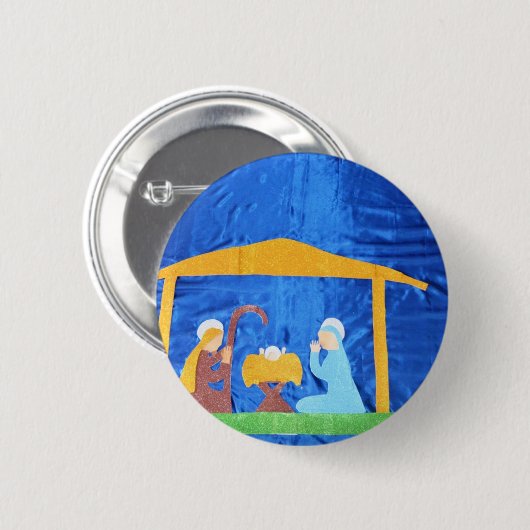 The Nativity Button (Vorne & Hinten)