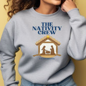 The Nativity Crew Faith Matching Family Sweatshirt