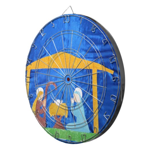The Nativity Dartscheibe (Vorderseite rechts)