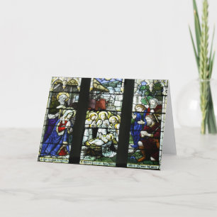 The Nativity Feiertagskarte