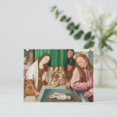 The Nativity Feiertagspostkarte (Stehend Vorderseite)