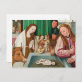 The Nativity Feiertagspostkarte (Vorne/Hinten)