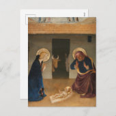 The Nativity Feiertagspostkarte (Vorne/Hinten)