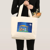 The Nativity Jumbo Stoffbeutel (Vorderseite (Produkt))