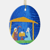 The Nativity Keramik Ornament (Rechts)