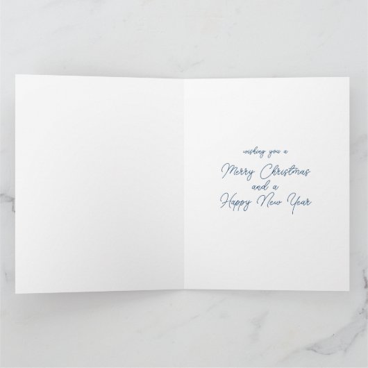 The Nativity of Baby Jesus Christmas Greetings Karte (Innenseite)