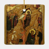 The Nativity of Christ from a Festival Tier Icon Keramikornament (Rückseite)