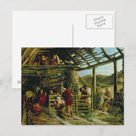 The Nativity Postkarte (Vorne/Hinten)