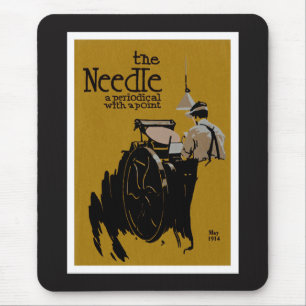 The Needle periodische Illustration Mousepad