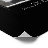 "THE NEGOTIATOR" Funny Pet Chat Print Poster (Ecke)