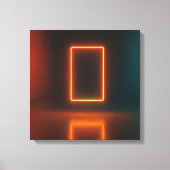 The Neon Gate Leinwanddruck (Vorderseite)