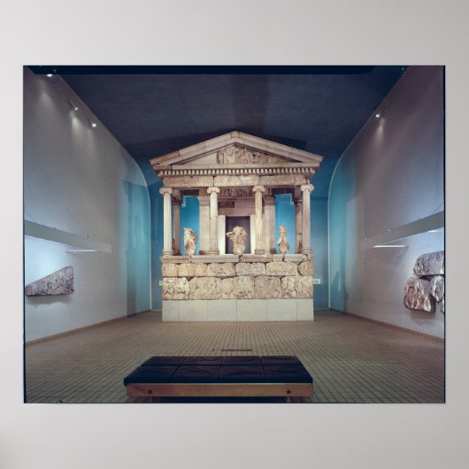 The Nereid Monument, Xanthos, c.390-380 v. Chr. Poster (Vorne)