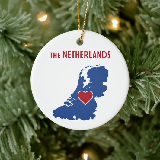 The Netherlands Keramik Ornament (Baum)