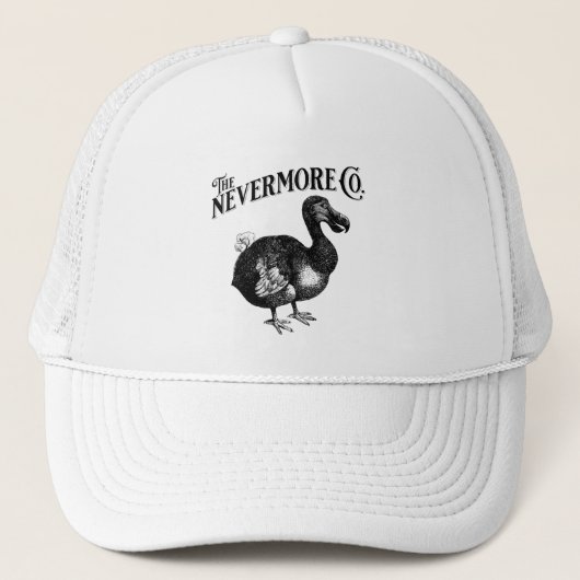 The Nevermore Dodo Bird Trucker Hat Truckerkappe (Vorderseite)