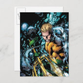 The New 52 - Aquaman #1 Postkarte (Vorne/Hinten)