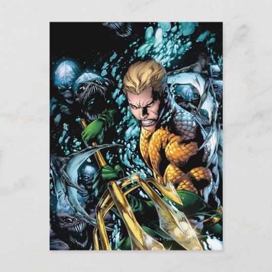 The New 52 - Aquaman #1 Postkarte (Vorderseite)