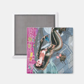 The New 52 - Catwoman #1 Magnet (Vorderseite/Rückseite)