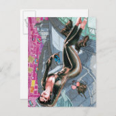 The New 52 - Catwoman #1 Postkarte (Vorne/Hinten)