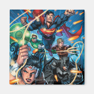The New 52 Cover #4 wird zu Die New 52 Titelseite  Magnet