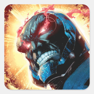 The New 52 Cover #6 Variante Quadratischer Aufkleber