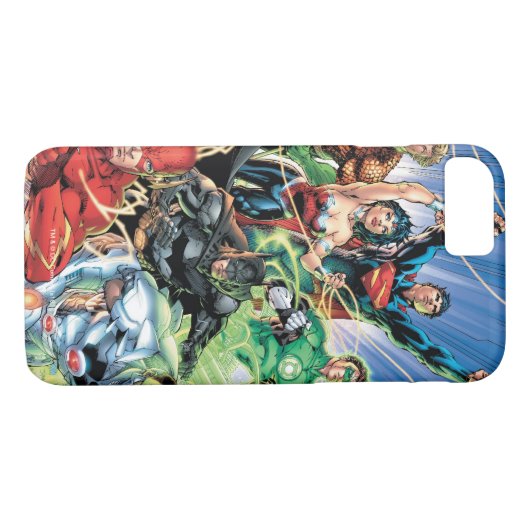 The New 52 - Justice League #1 Case-Mate iPhone Hülle (Rückseite (Horizontal))