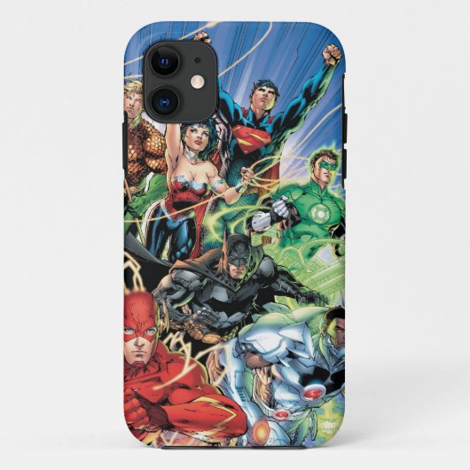 The New 52 - Justice League #1 Case-Mate iPhone Hülle (Rückseite)
