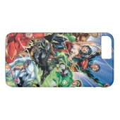 The New 52 - Justice League #1 Case-Mate iPhone Hülle (Rückseite (Horizontal))
