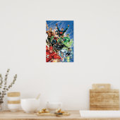 The New 52 - Justice League #1 Poster (Küche)