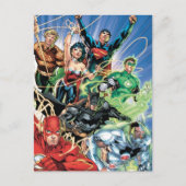 The New 52 - Justice League #1 Postkarte (Vorderseite)