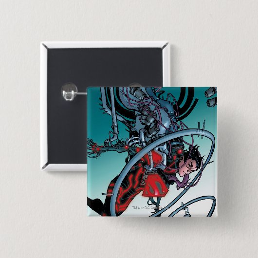 The New 52 - Superboy #1 Button (Vorne & Hinten)