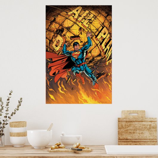 The New 52 - Superman #1 Poster (Küche)