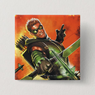The New 52 - The Green Arrow #1 Button
