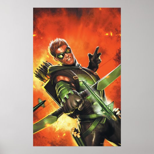 The New 52 - The Green Arrow #1 Poster (Vorne)